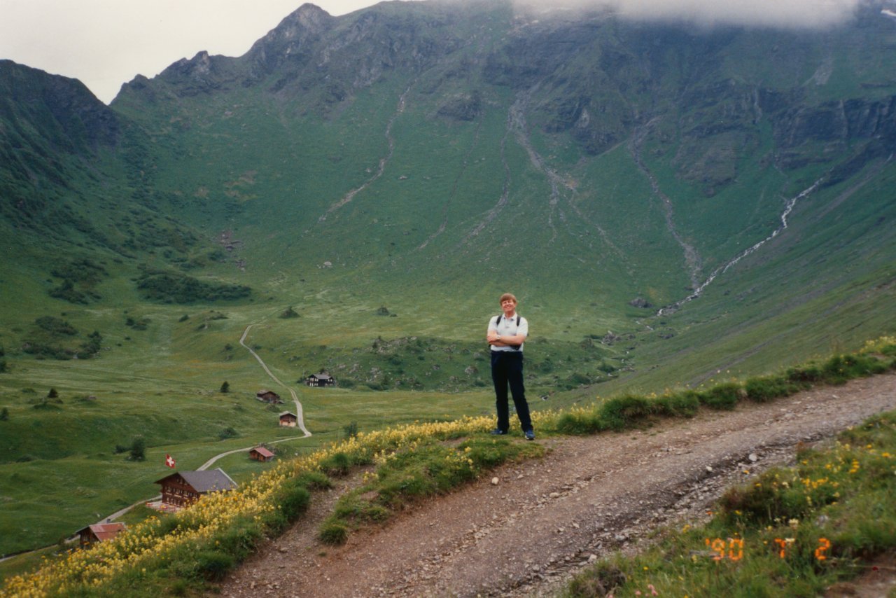 AandM in Switzerland July 1990 4